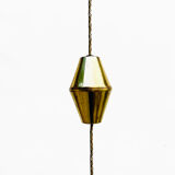 Hanging lamp, Kamenický Šenov, Czechoslovakia, 1950s