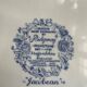 Ridgway Jacobean blue plate