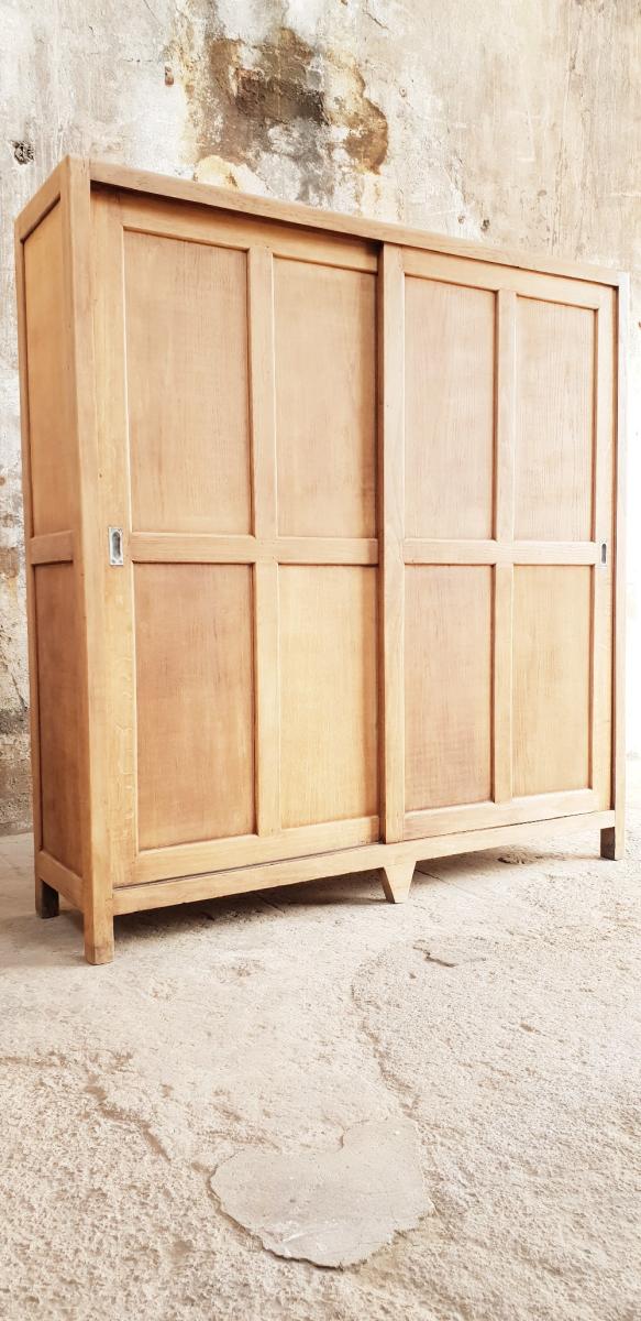 Furniture with vintage sliding doors