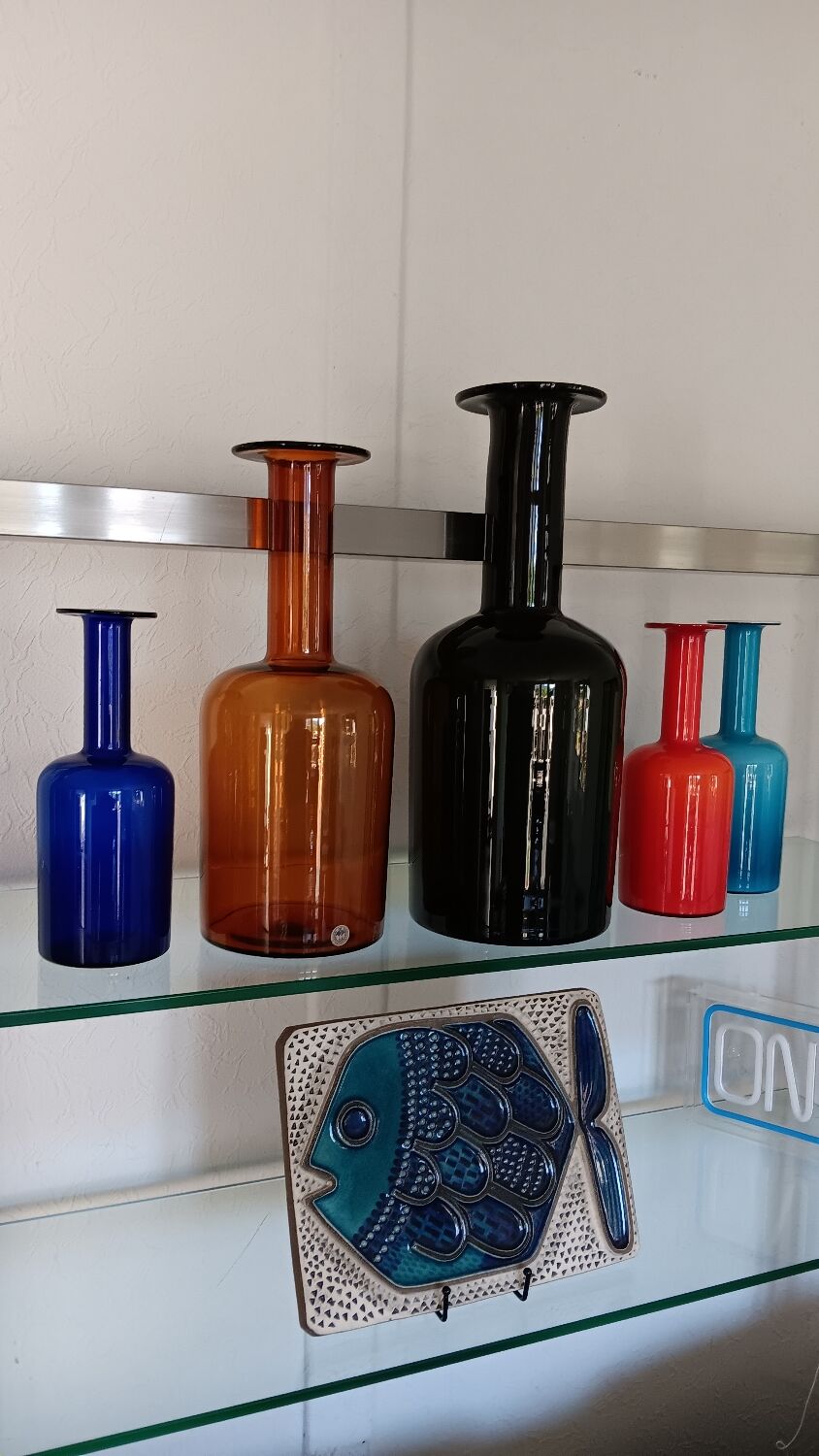 Plaque murale suédoise de Mari Simmulson pour Upsala Ekeby