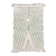 Moroccan Berber carpet Beni Ouarain mint green 2,49x1,60m