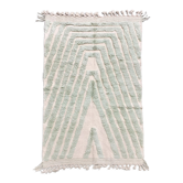 Moroccan Berber carpet Beni Ouarain mint green 2,49x1,60m