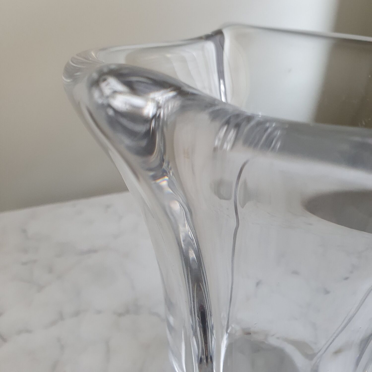 Crystal vase