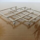 Extendable silver metal underside 40s 50s