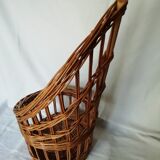 Baker's wicker bread basket in perfect condition