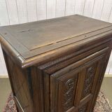 Bonnetière rustique en chêne 19ème