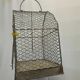Grey patinated iron cage