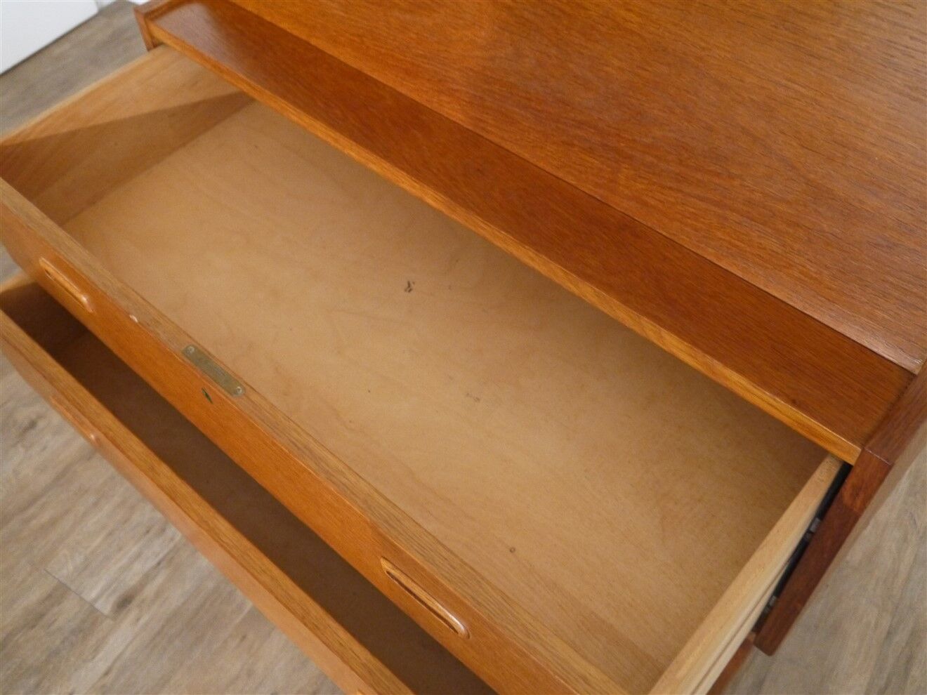 Scandinavian vintage teak secretary 1960
