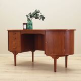 Teak desk, Danish design, 1970s, production: Denmark