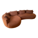 Cagliari rust sofa