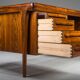 Danish modern executive desk by Ib Kofod Larsen for Faarup Møbelfabrik, 1960