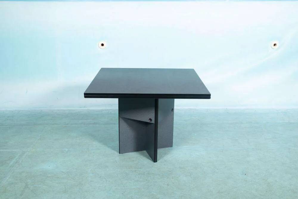 Minimalist postmodern dining table Hennie de Jong