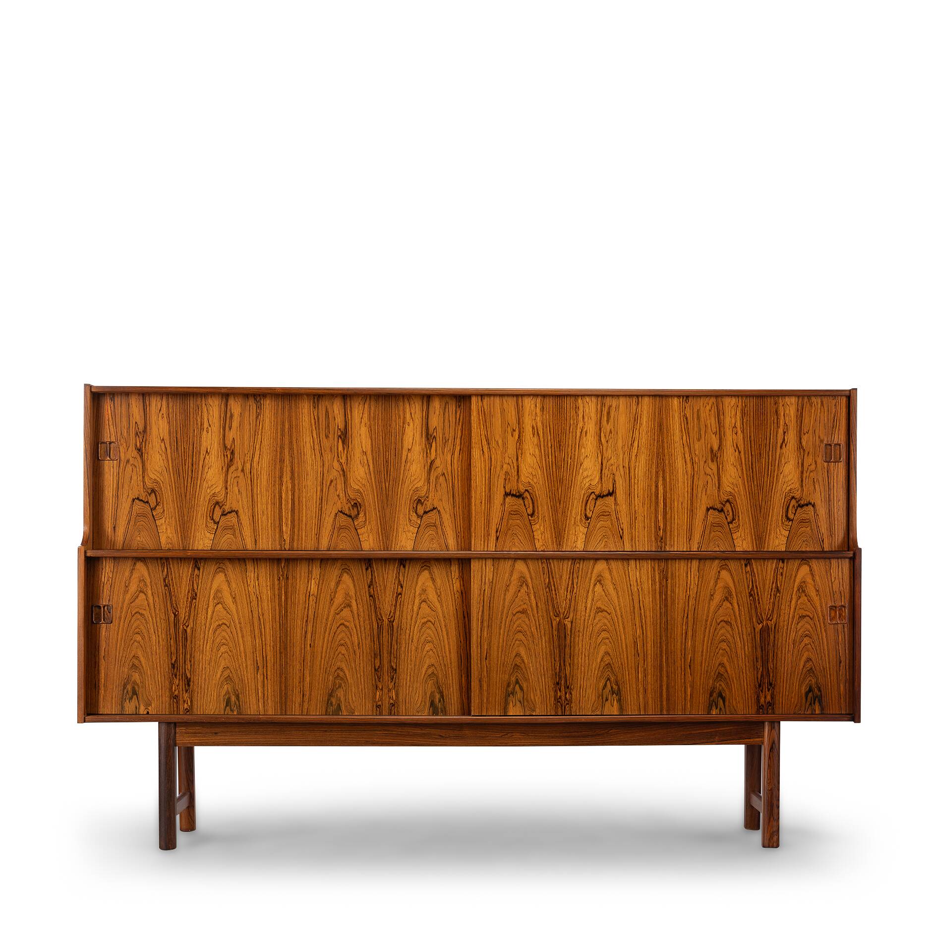 Danish design rosewood highboard, 1960s