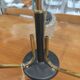 Vintage 70s chandelier with 3 clear glass globes