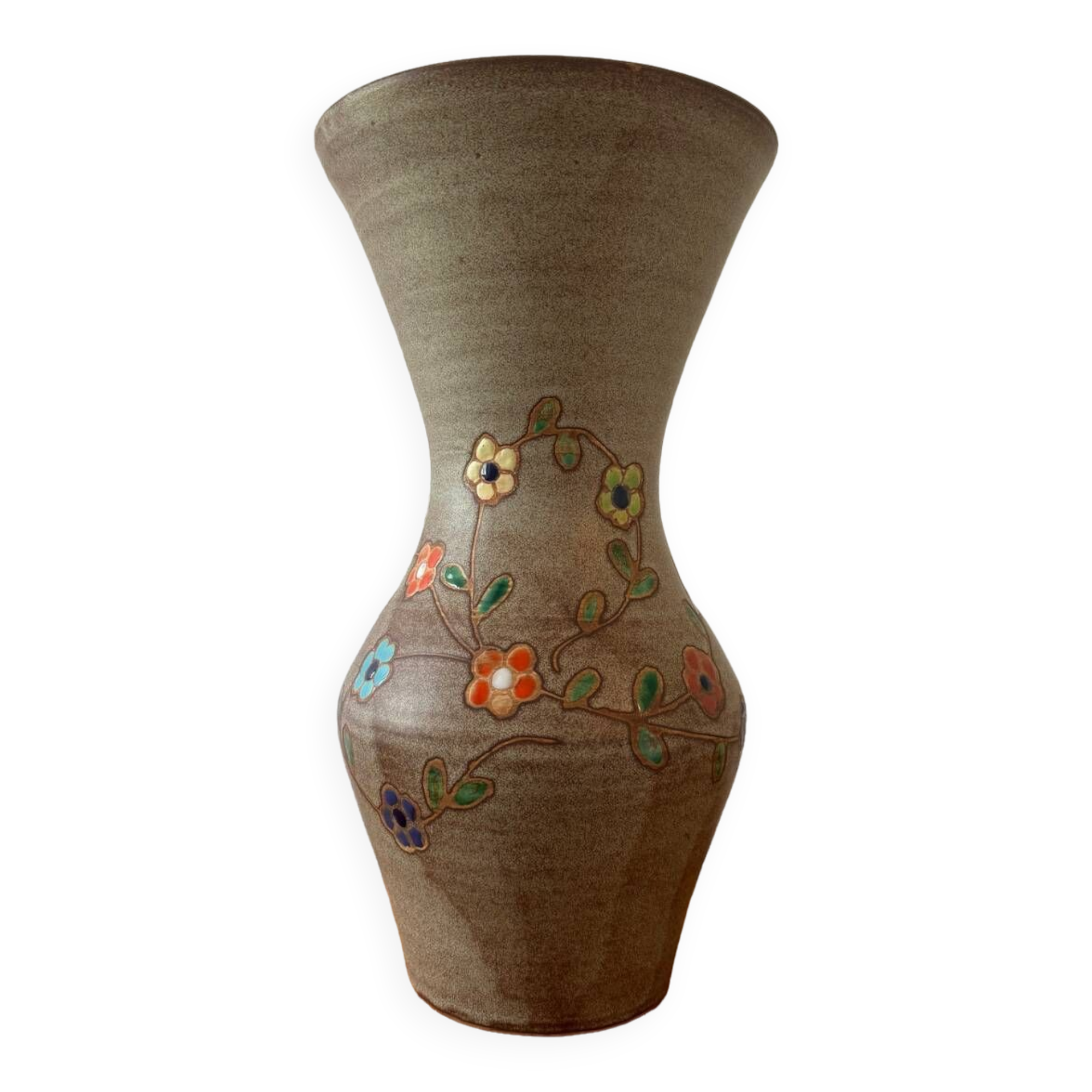 Vallauris MC Treinen ceramic vase from the 60s