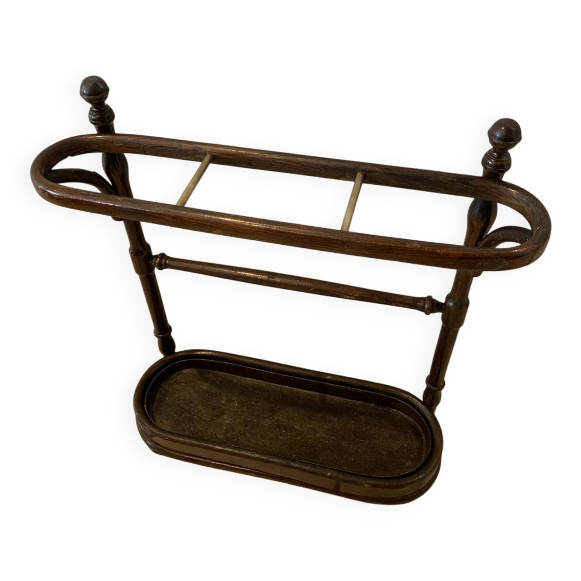 Wooden umbrella stand Fischel