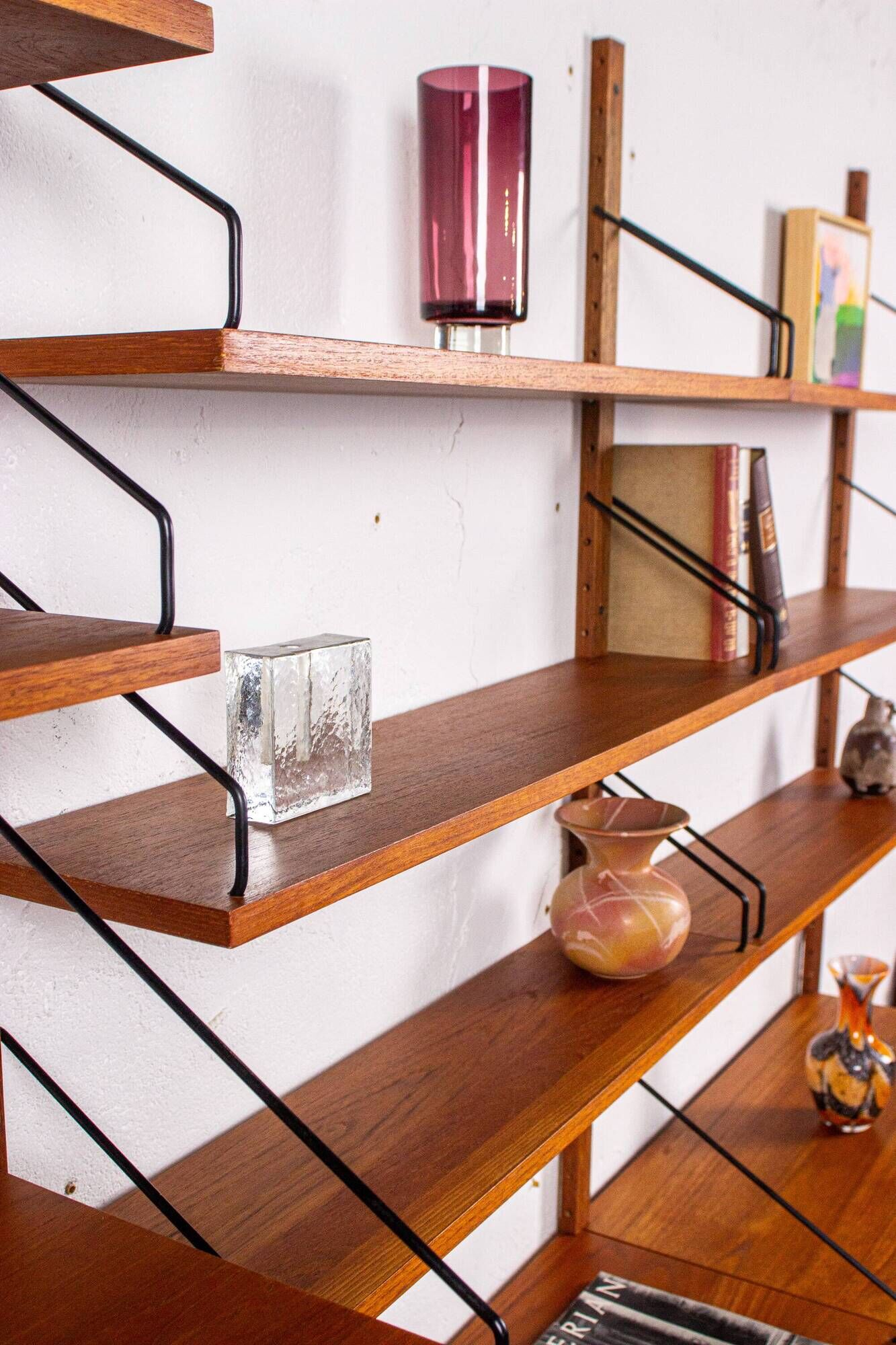 Poul Cadovius Cado Royal Shelving System Teak Vintage 60s Mid Century