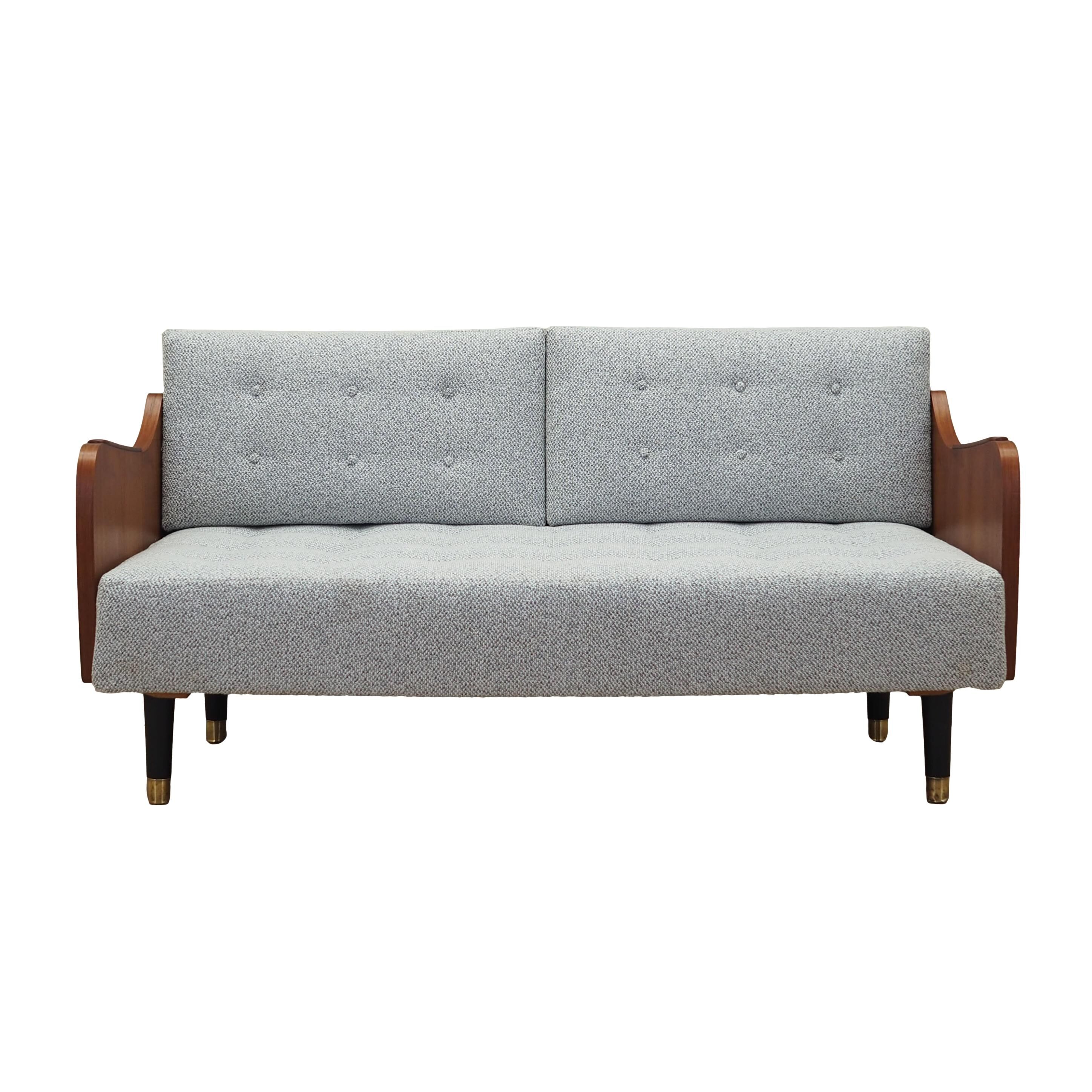 Teak sofa, Danish design, 1970s, production: Denmark