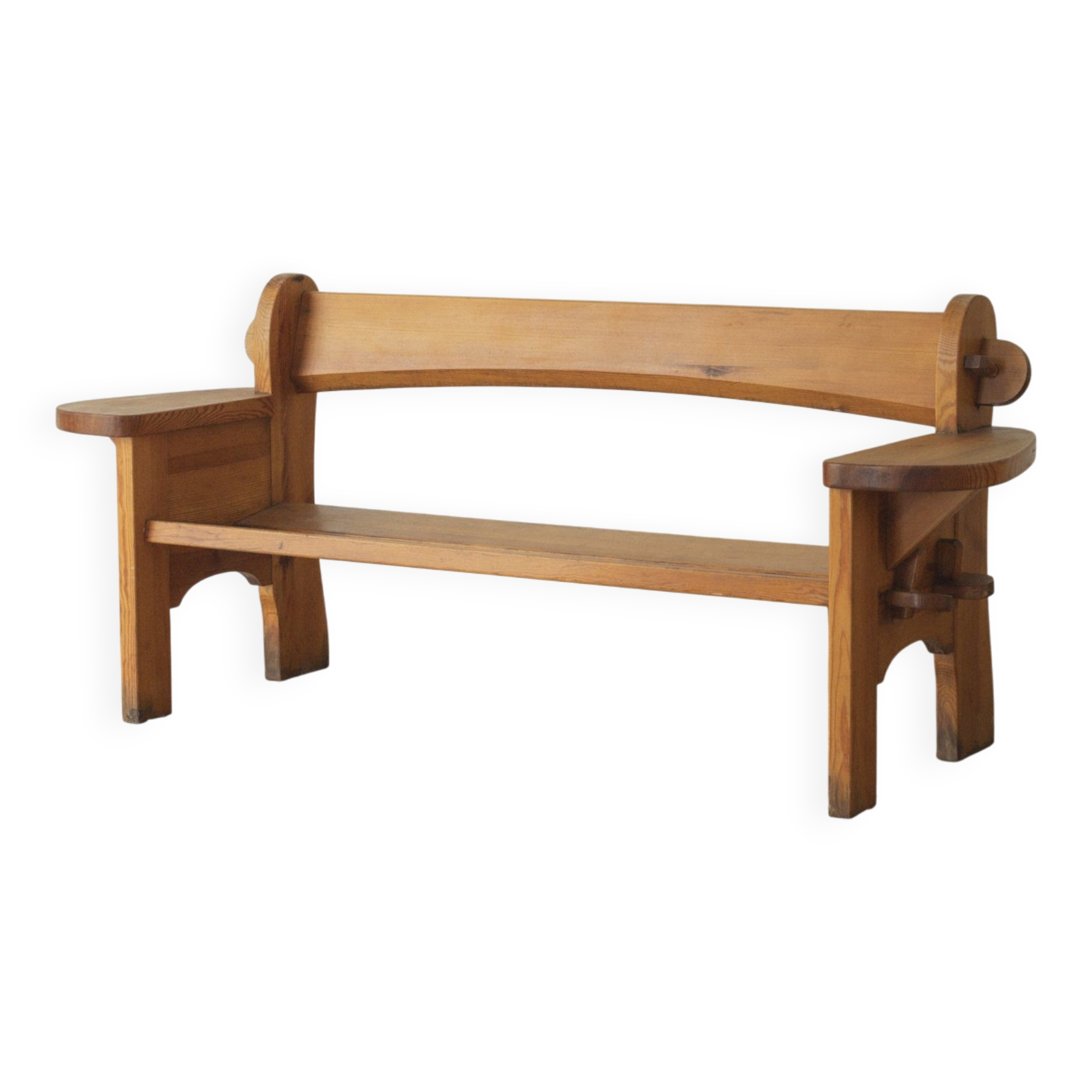 David Rosén, solid pine, bench
