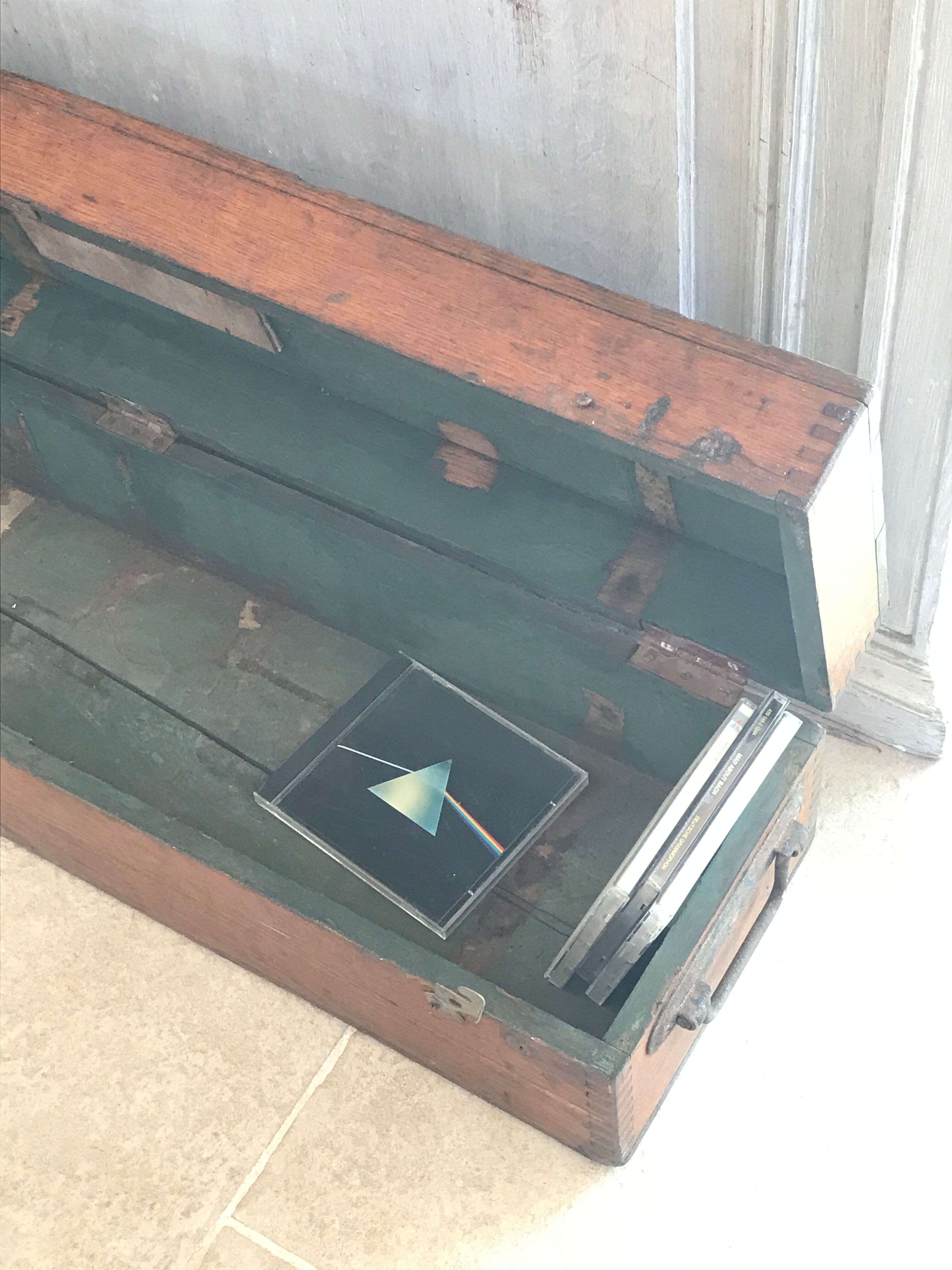 Vintage wooden crate