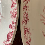 Set of three iron earth dishes