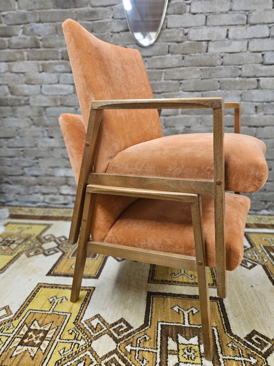 Pair of vintage Danish armchair