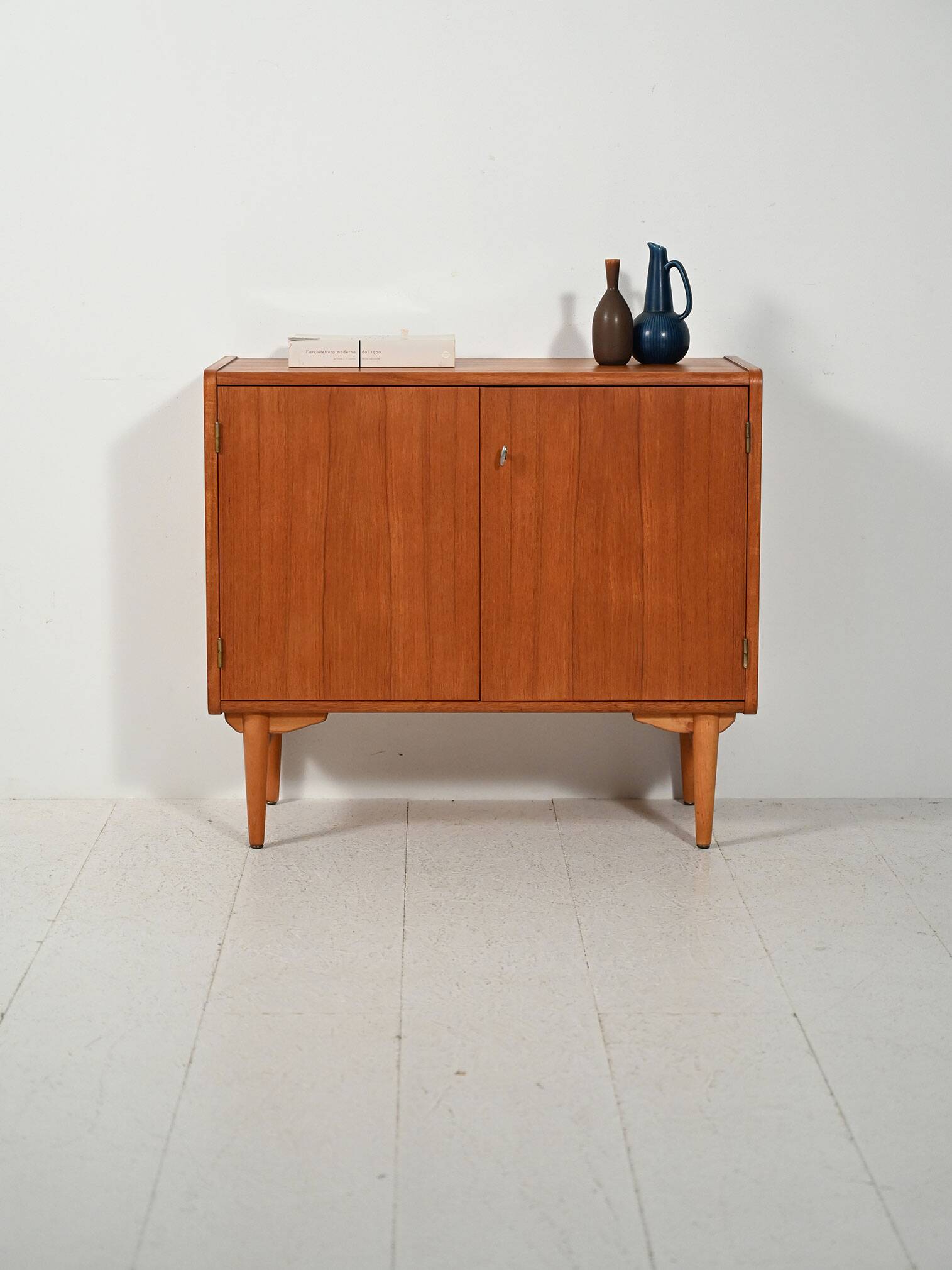 Scandinavian teak and oak cabinet by Sonett, 1960s