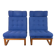 2x 1960s 1970s Teak Easy Chairs by Magnus Oelsen A/S Durup Denmark