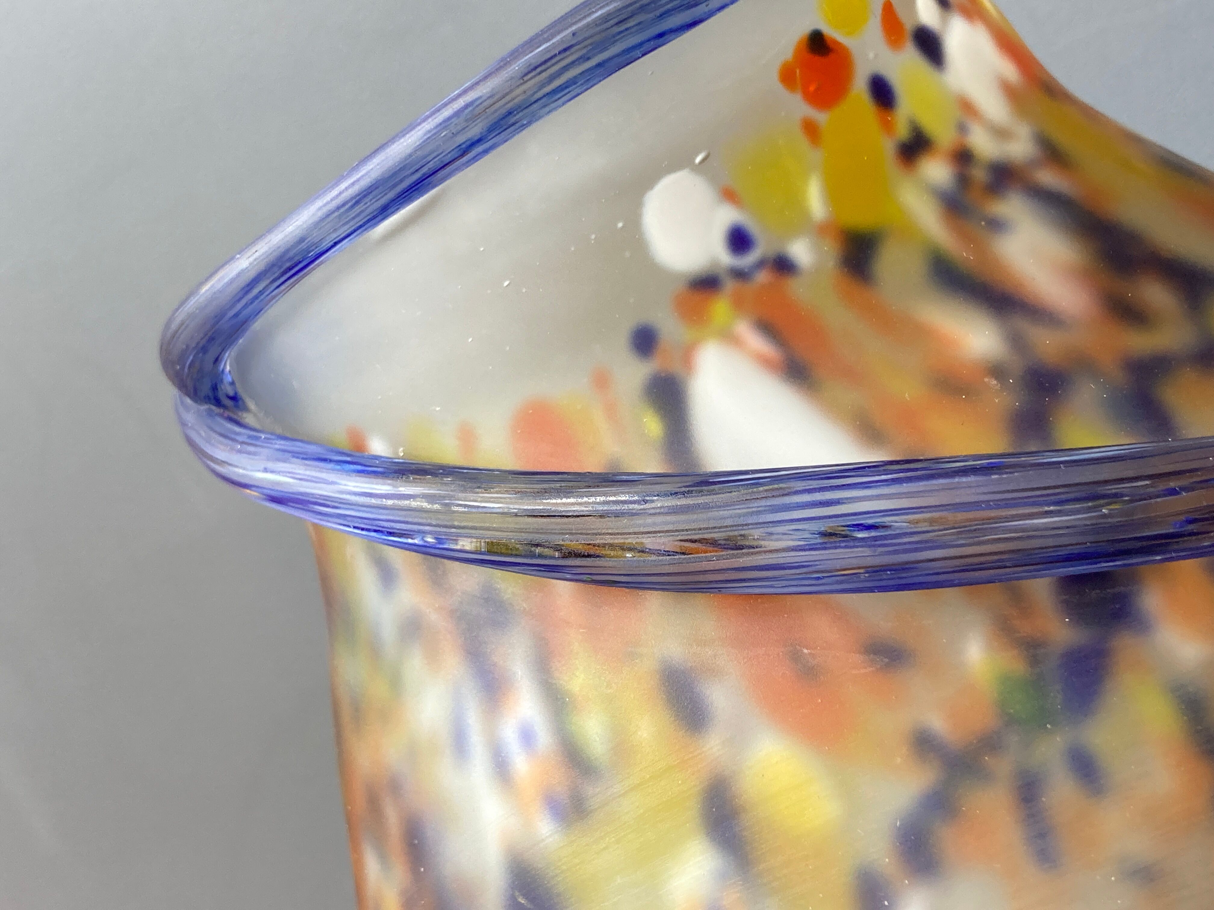 Art Deco vase in glass paste - Muller Frères Luneville