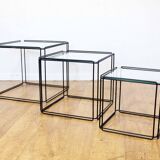 Nesting tables by Max Sauze, Isocèle edition