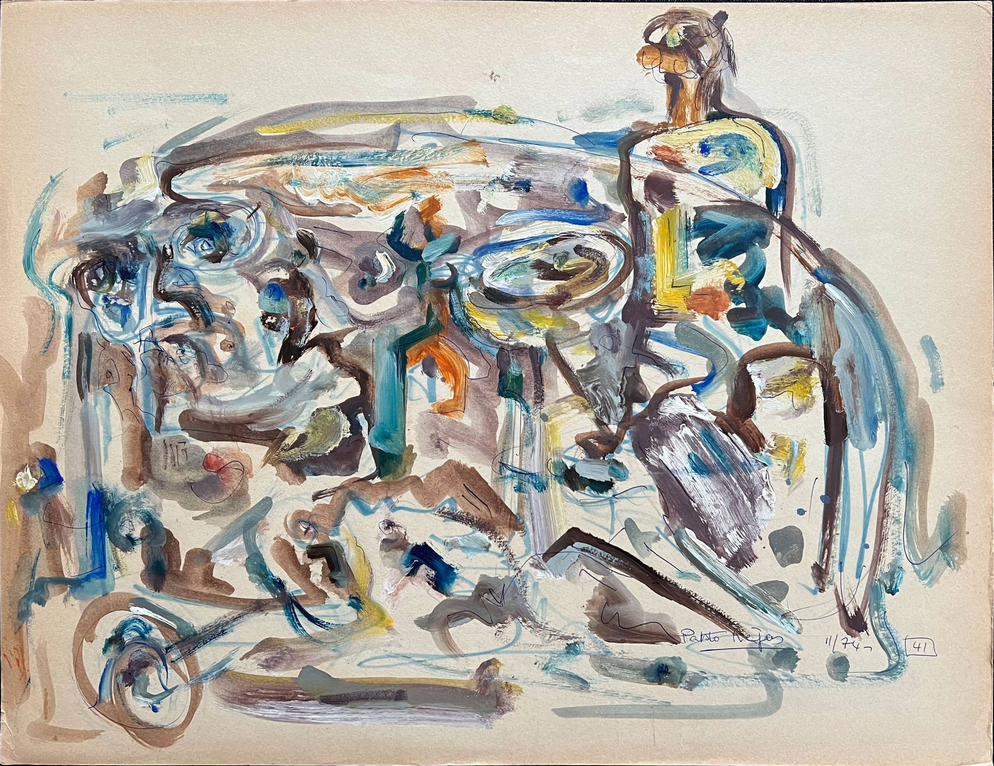 "Alcools" par Pablo Rejas (1924-2019)