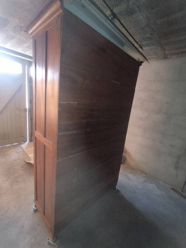 Indian teak wardrobe with 15 doors