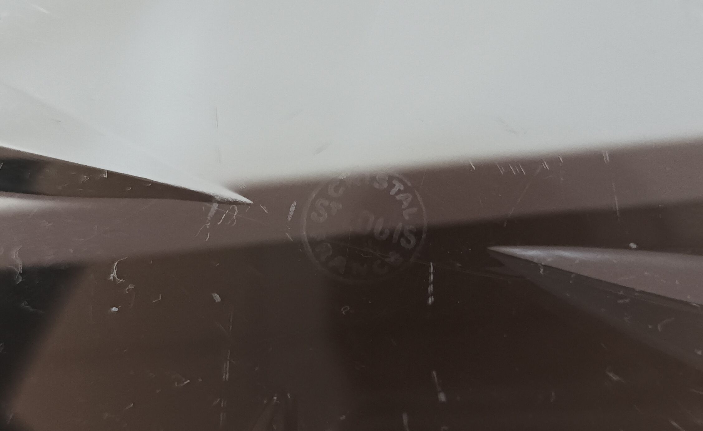 Fruit cup, dish in Cristal Saint Louis