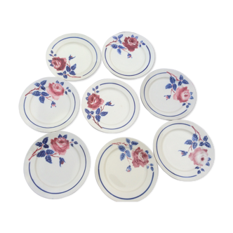 Set de 8 assiettes Lunéville