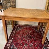 Old oak table with drawers