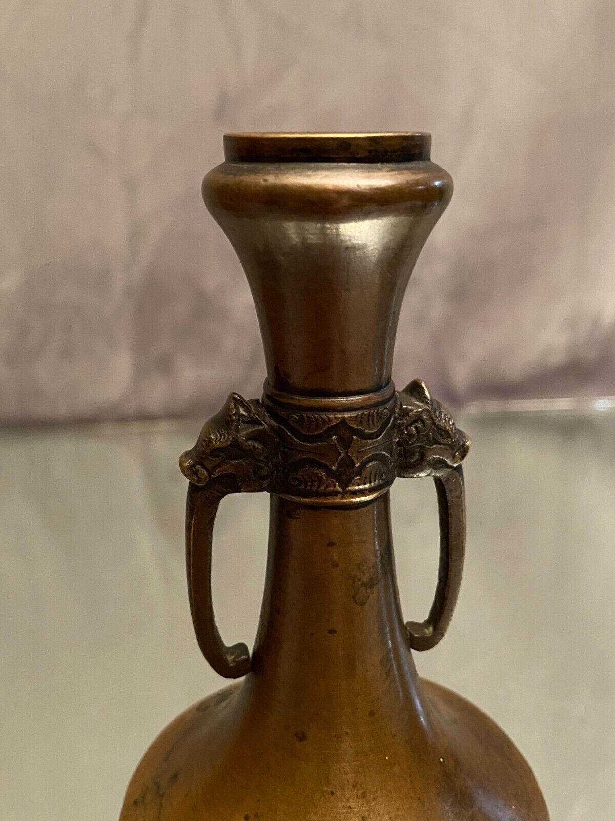 Bronze vase Japan XIX