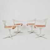 Space Age Dining Set by Konrad Schäfer for Interlübke, Set of 5