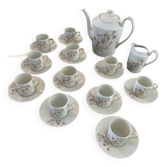 Porcelain tea service Limoges France