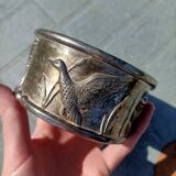 Silver bird bowl