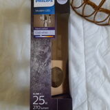 Vintage suspension rattan upcycled macramé mustard yellow