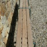 Vintage school bench
