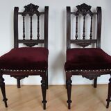 Pair of chairs from the 19th century