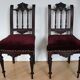 Pair of chairs from the 19th century