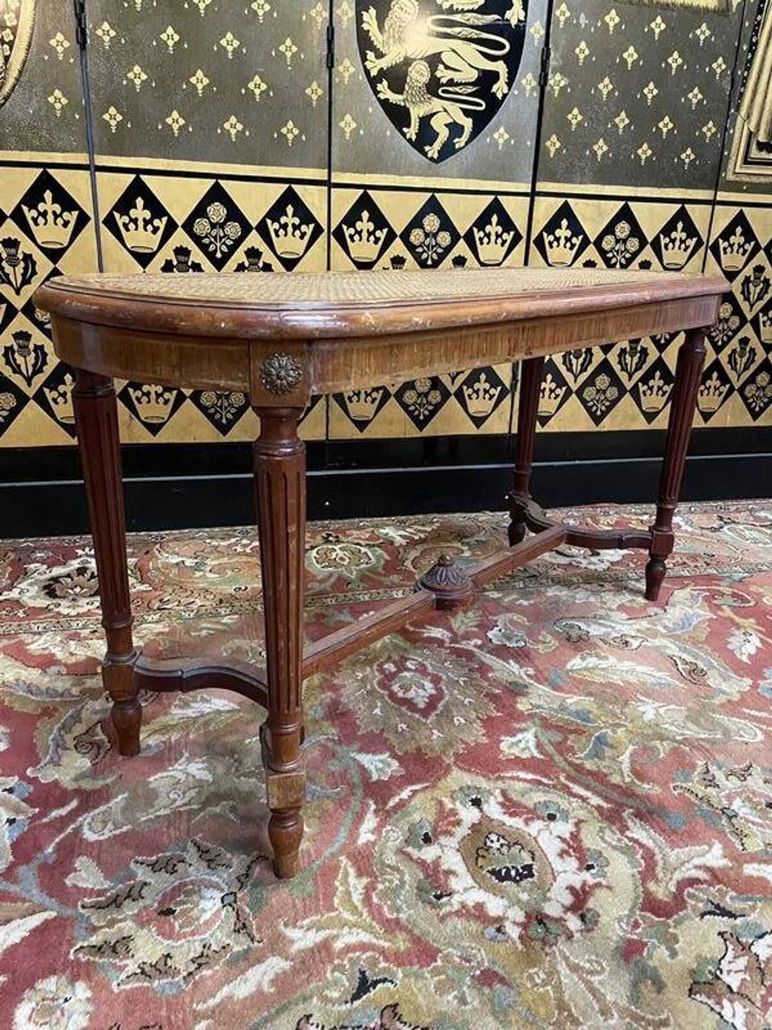 Banquette de piano de style Louis XVI