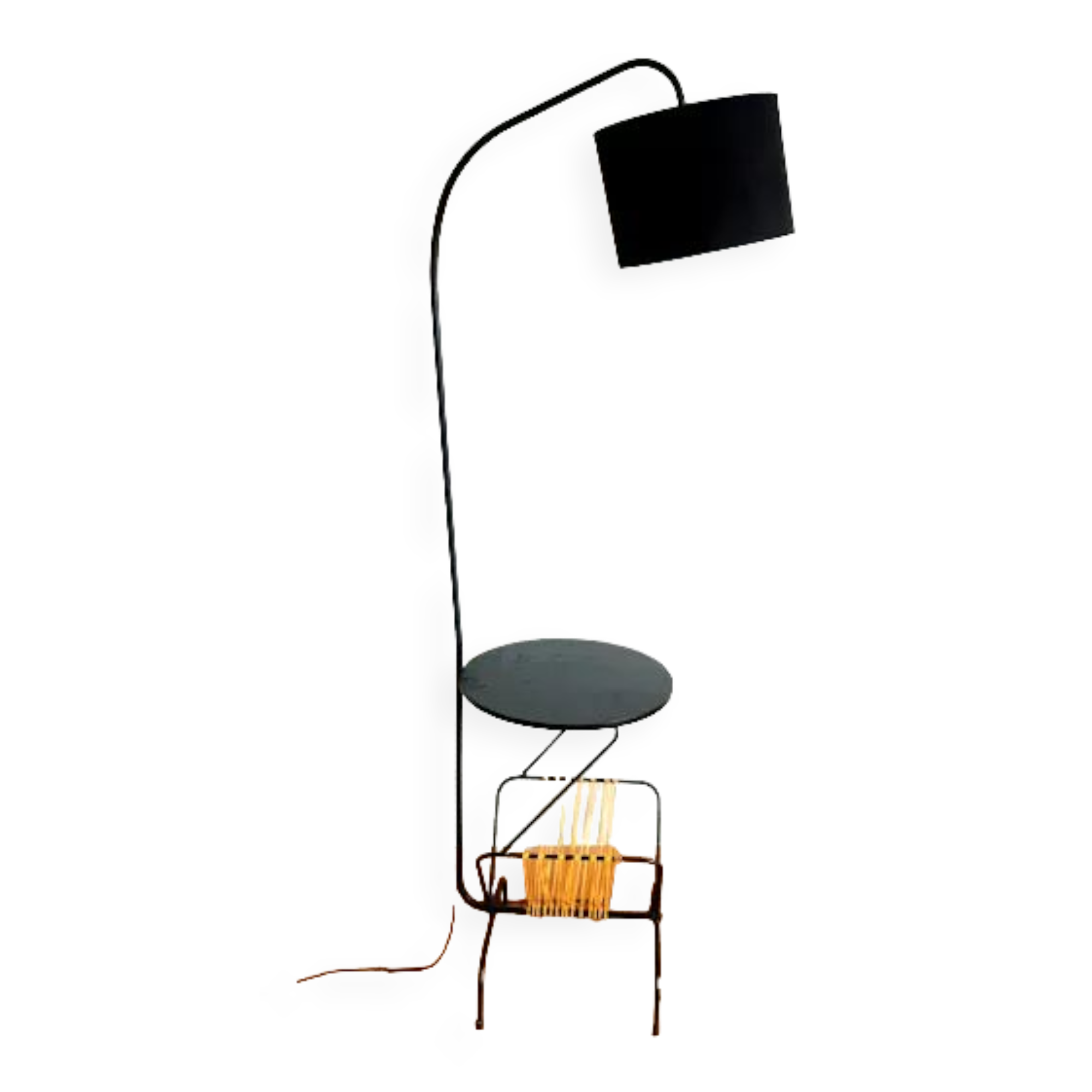 Magazine lamp scoubidou 1950