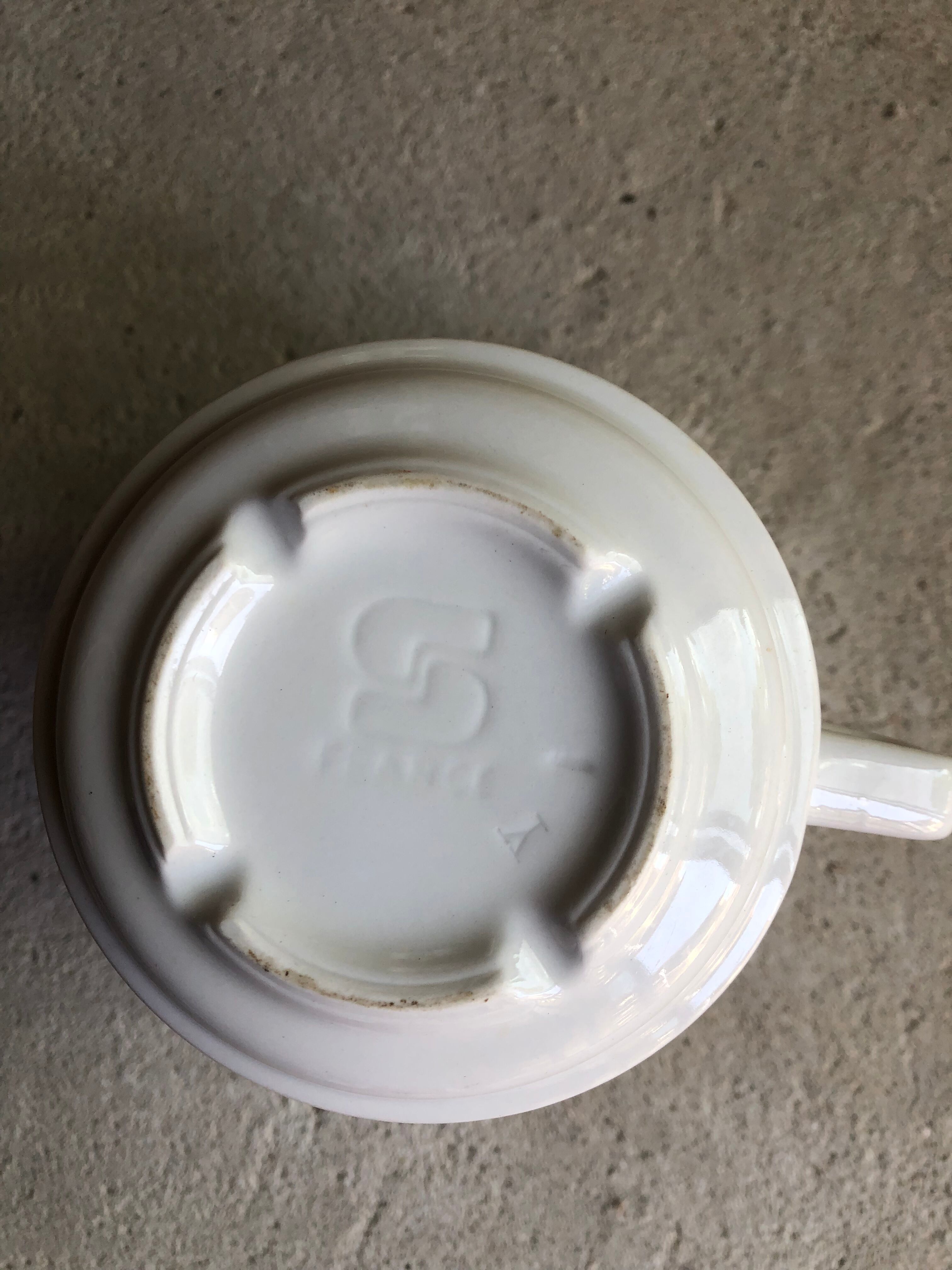 Vintage bistro cup lot