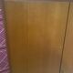 Vintage 50s wardrobe with 4 shelves