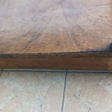 Large Empire period mahogany console table