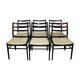 Série de 6 chaises vintage
