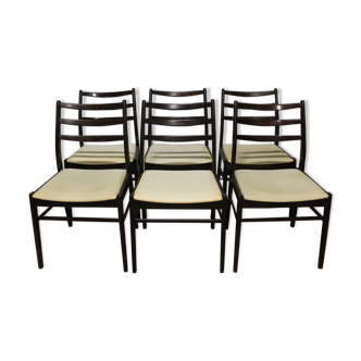 Set of 6 vintage chairs